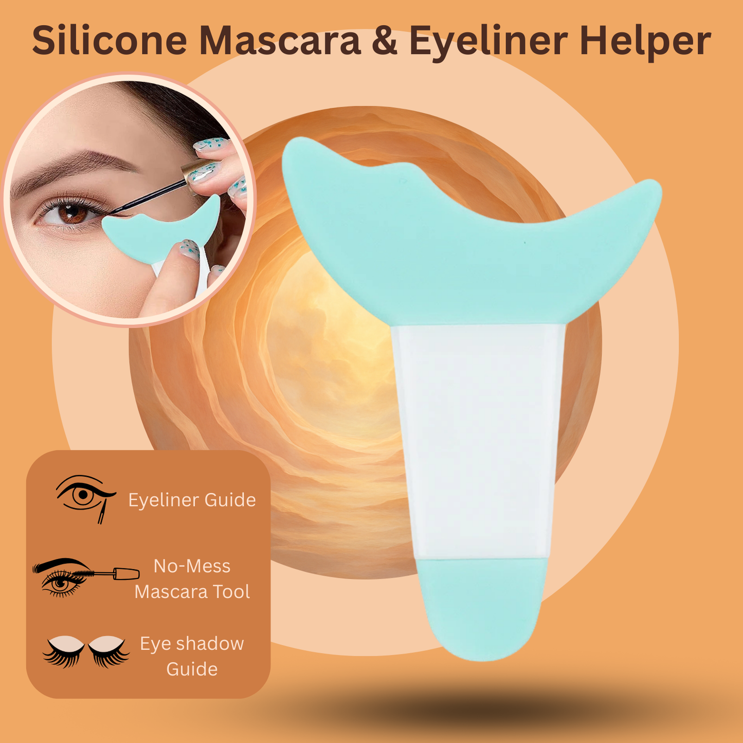 Silicone Mascara & Eyeliner Assistant